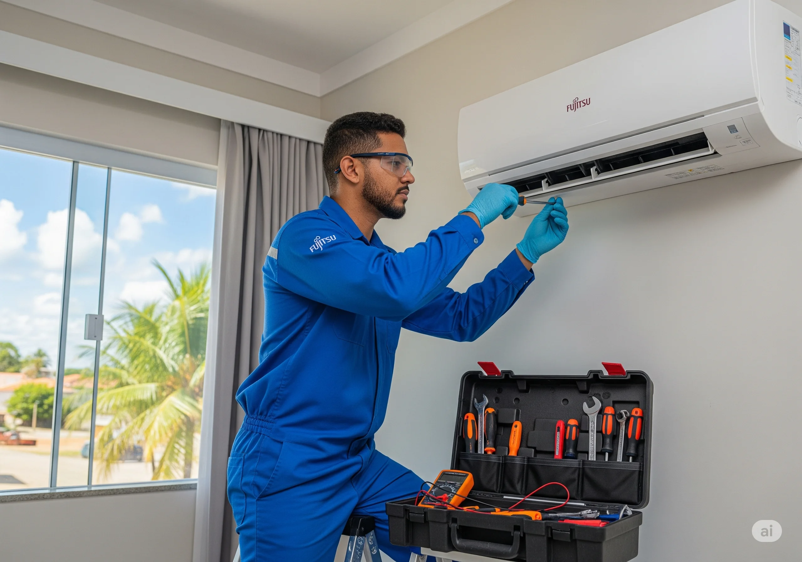 assistência Fujitsu ar condicionado em Natal RN