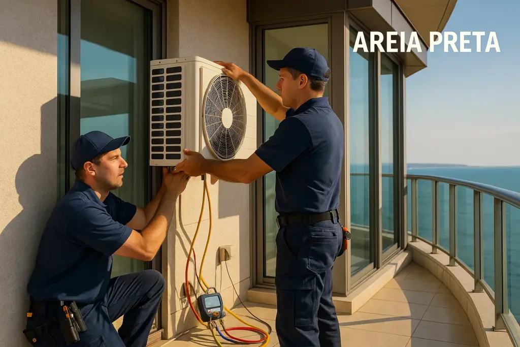 instalação de ar condicionado em Areia Preta