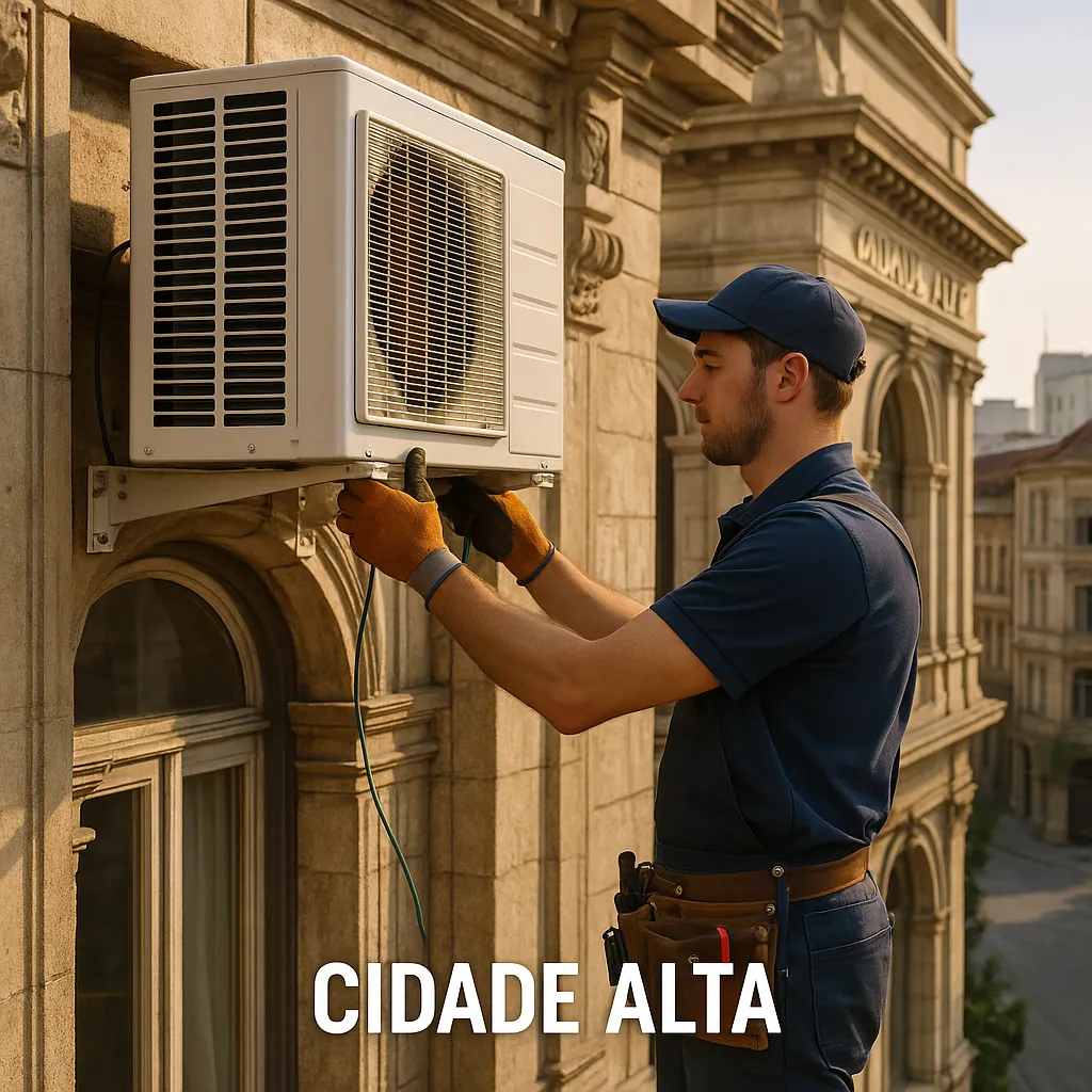 instalação de ar condicionado em Cidade Alta