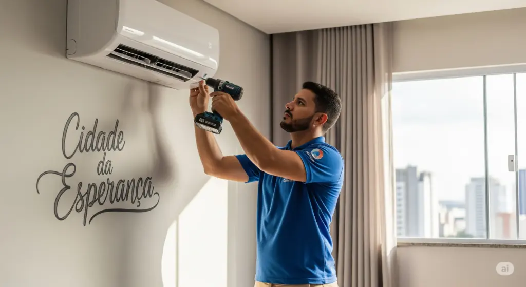 instalação de ar condicionado em Cidade da Esperança