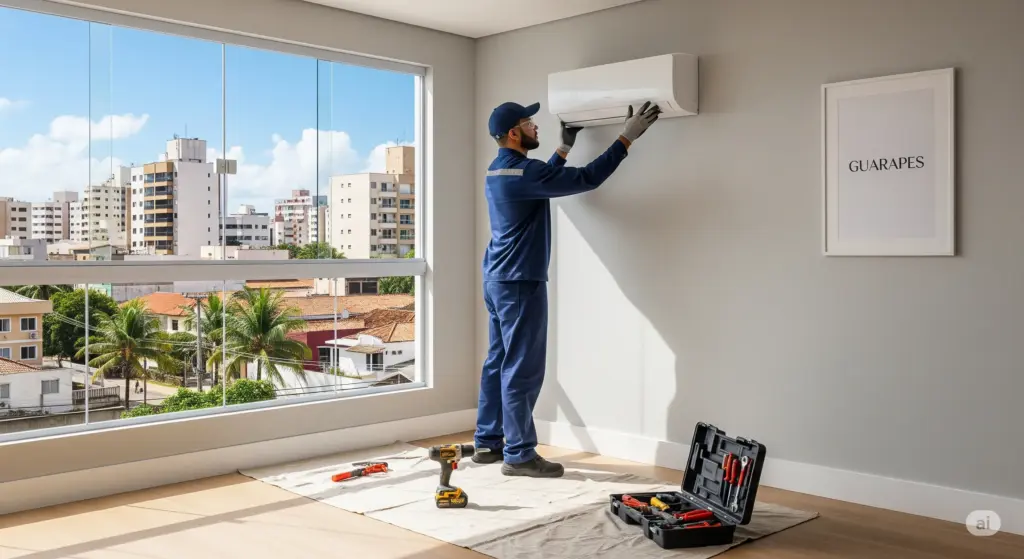 instalação de ar condicionado em Guarapes