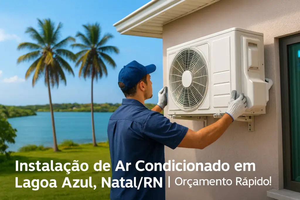 instalação de ar condicionado em Lagoa Azul