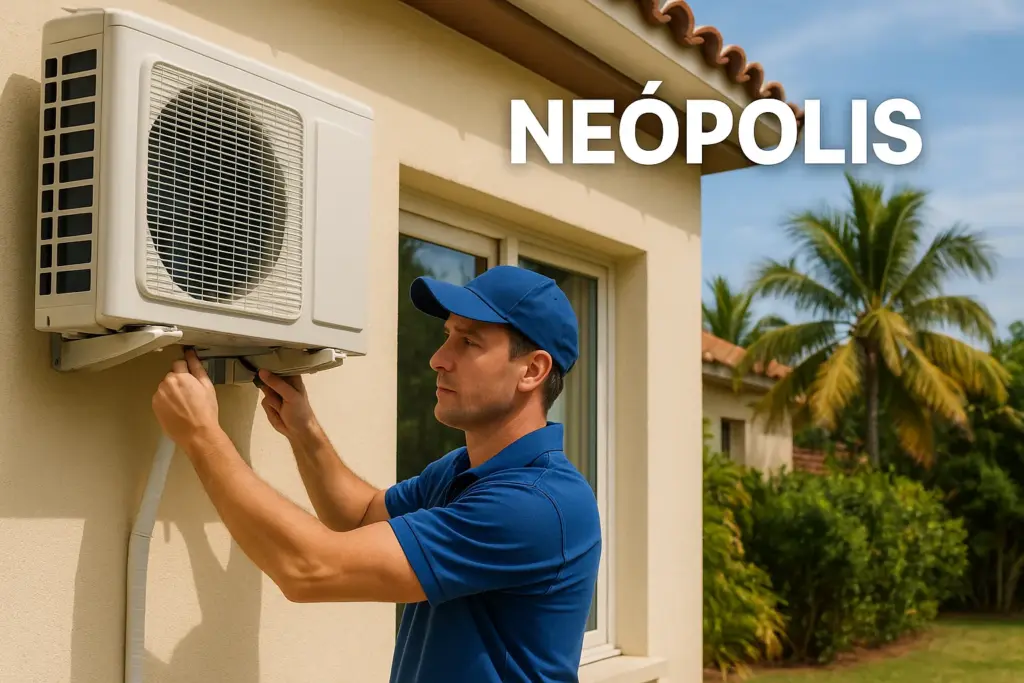 instalação de ar condicionado em Neópolis