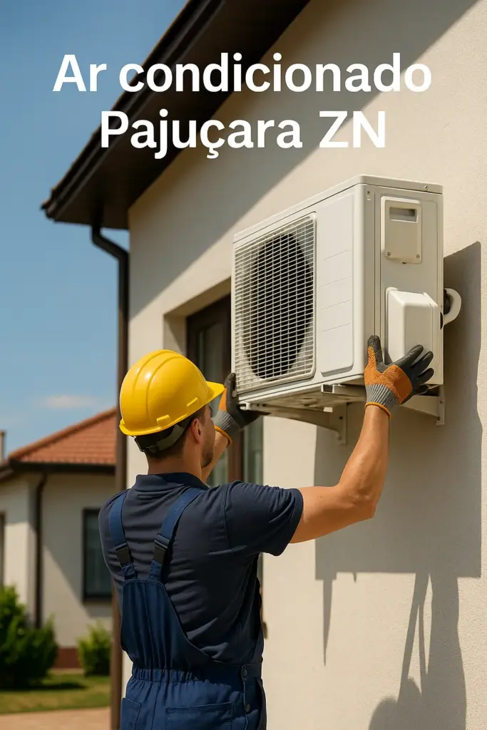 instalação de ar condicionado em Pajuçara