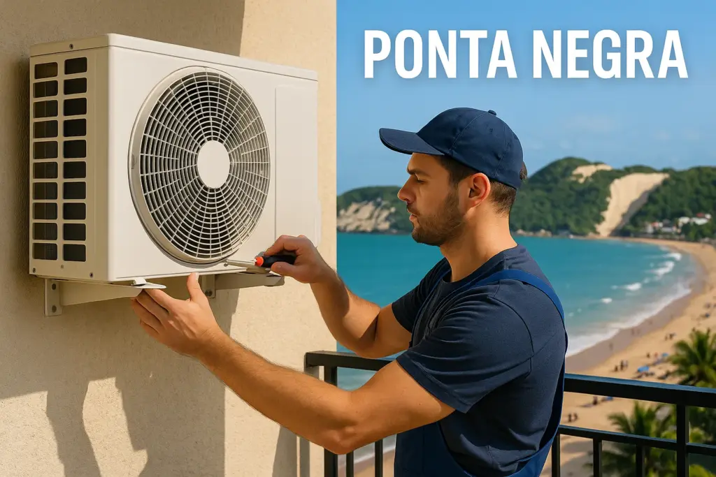 instalação de ar condicionado em Ponta Negra