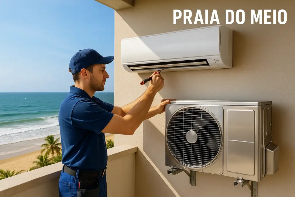 instalação de ar condicionado em Praia do Meio