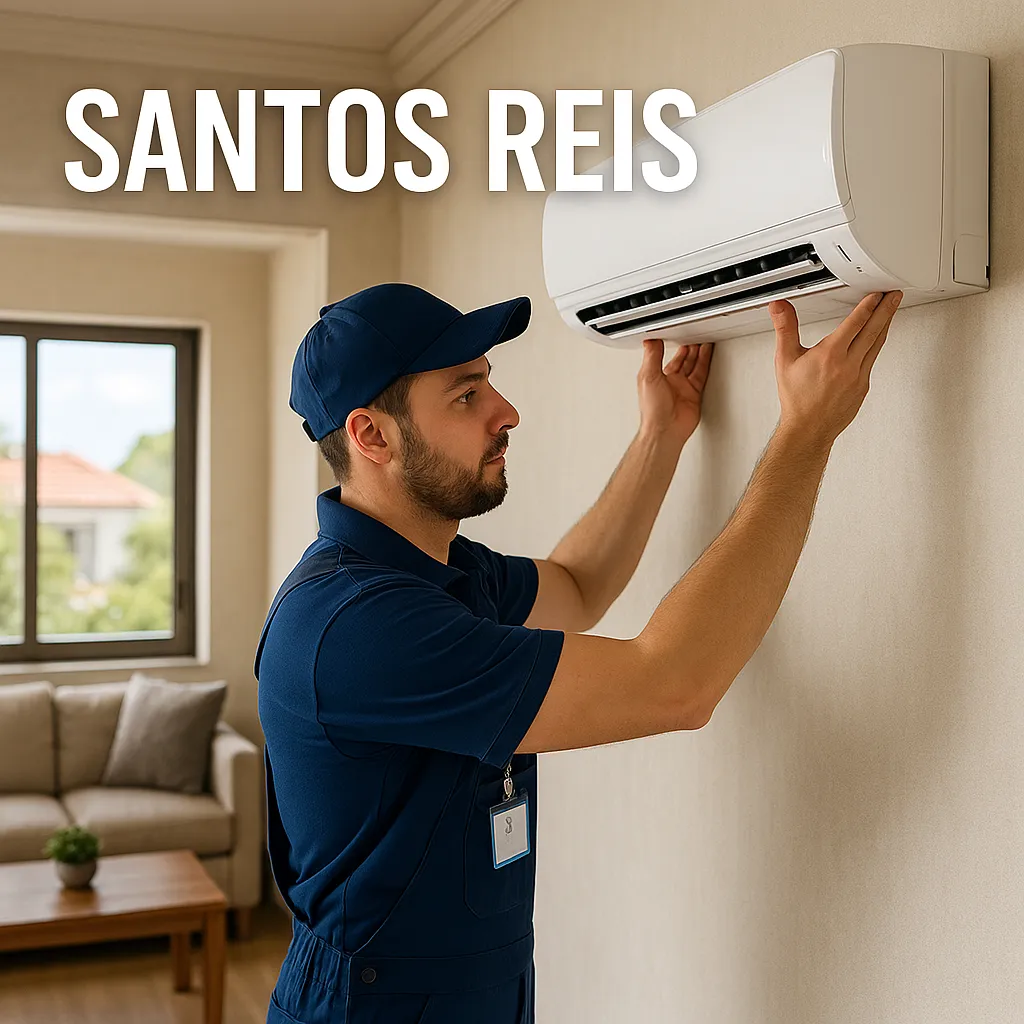 instalação de ar condicionado em Santos Reis