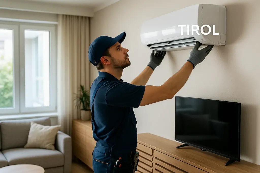 instalação de ar condicionado em Tirol