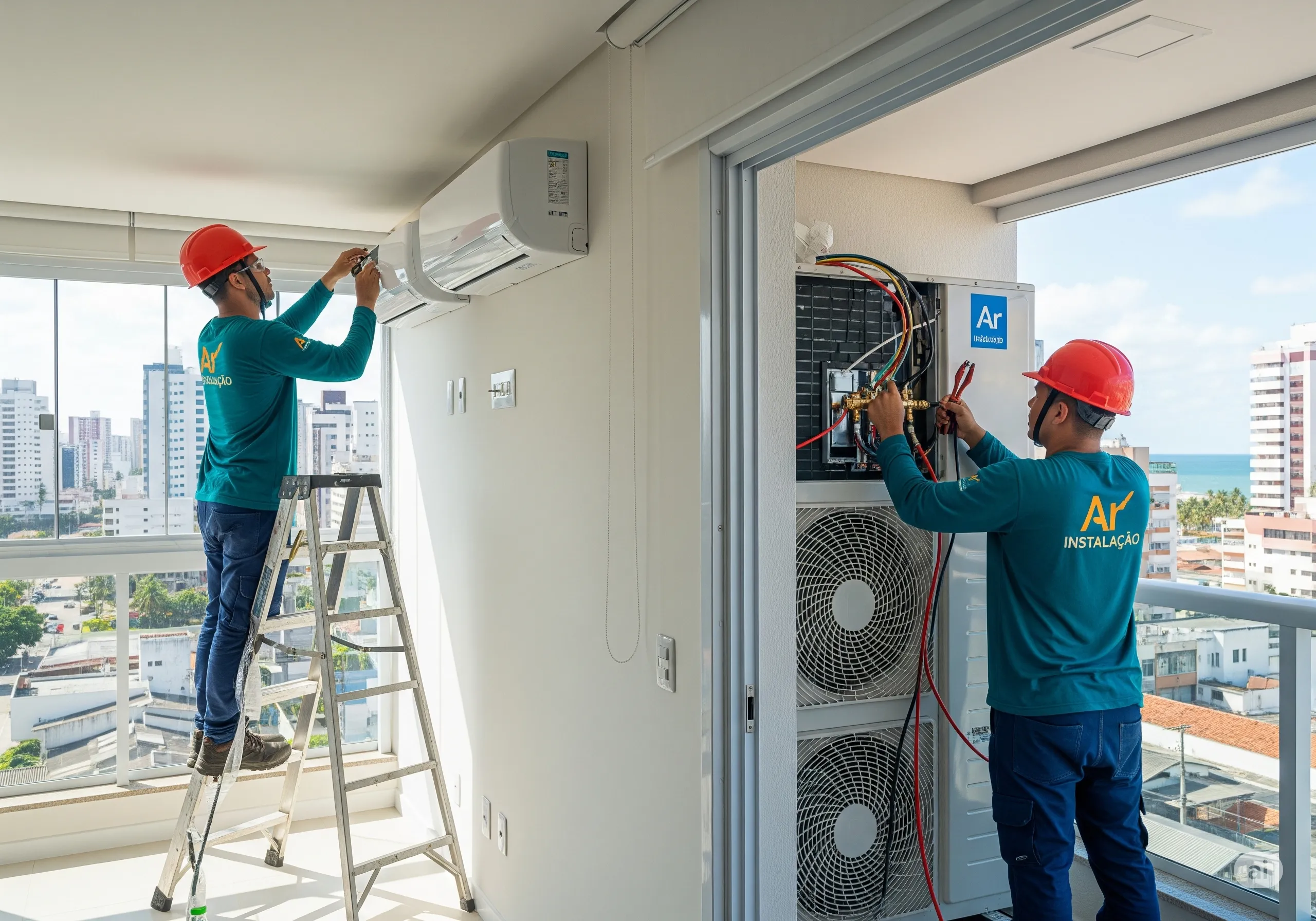 instalação de ar-condicionado multisplit em Natal RN