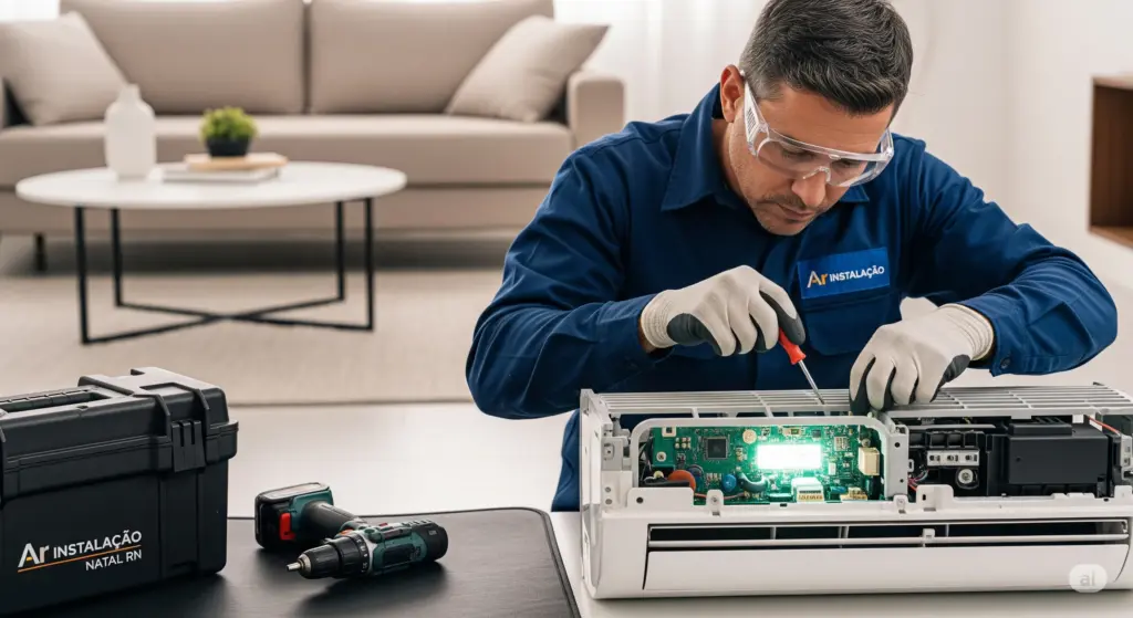 reparo de placa eletrônica de ar-condicionado em Natal RN
