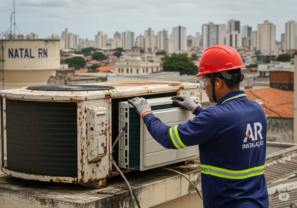 retrofit de sistemas antigos de ar-condicionado em Natal RN
